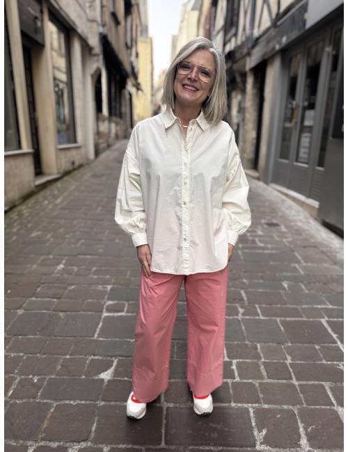 Pantalon BABAKAR blush Hod