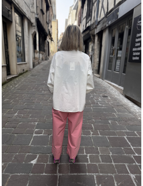 Pantalon BABAKAR blush Hod