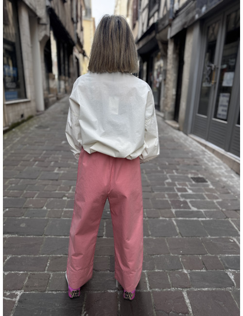 Pantalon BABAKAR blush Hod
