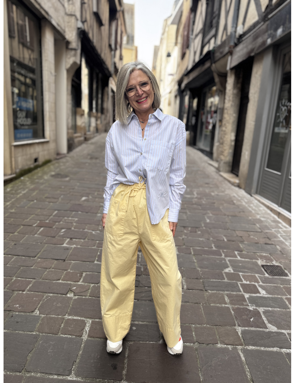 Pantalon BABAKAR champagne Hod