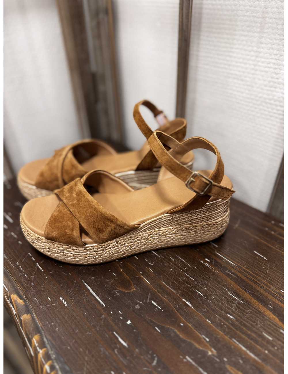 Nu pieds DANAE camos terre Aliwell