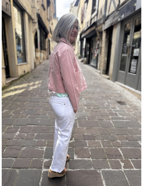 Veste AKSEL cameo rose Le Temps Des Cerises