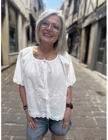 Blouse blanche JADE Hod