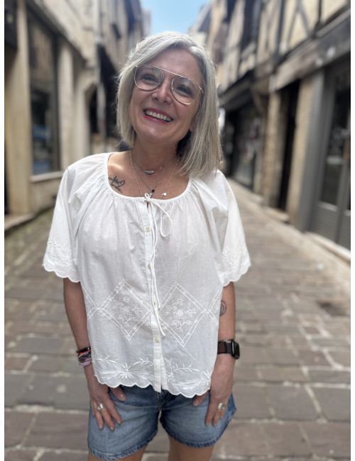 Blouse blanche JADE Hod
