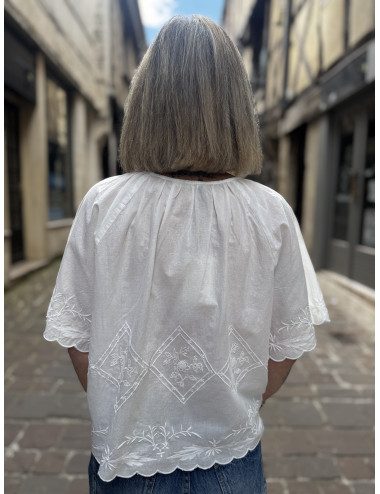 Blouse blanche JADE Hod