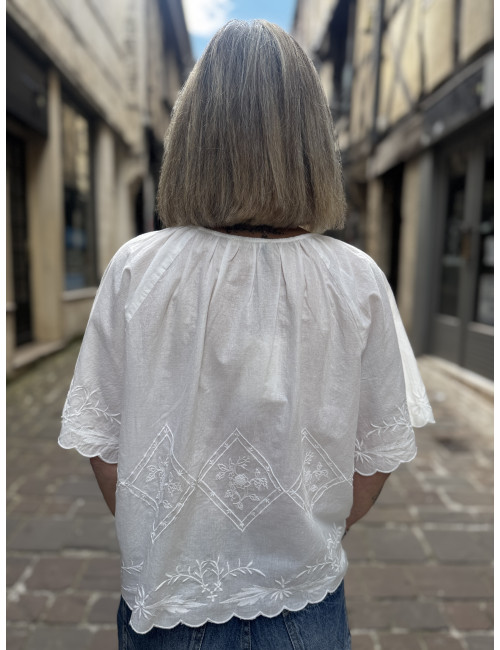 Blouse blanche JADE Hod