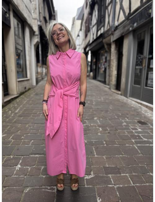 Robe longue rose Lola Casademunt