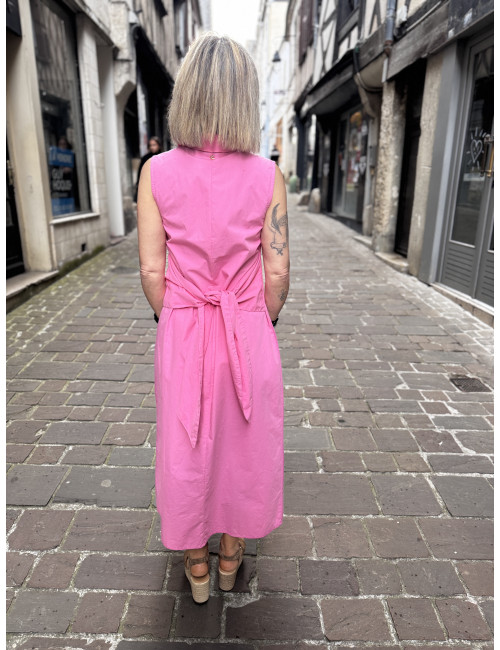 Robe longue rose Lola Casademunt
