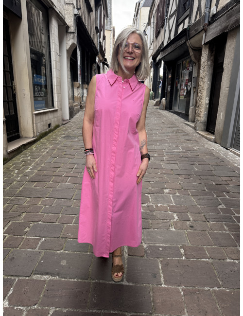 Robe longue rose Lola Casademunt