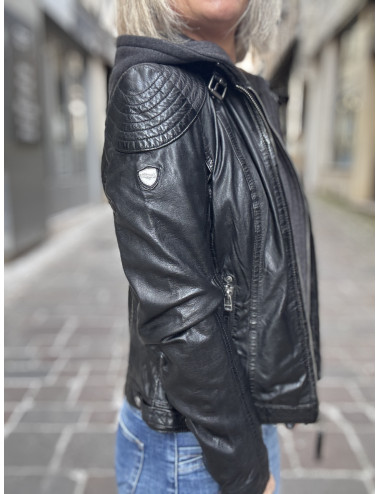 Blouson cuir CACEY Mauritius