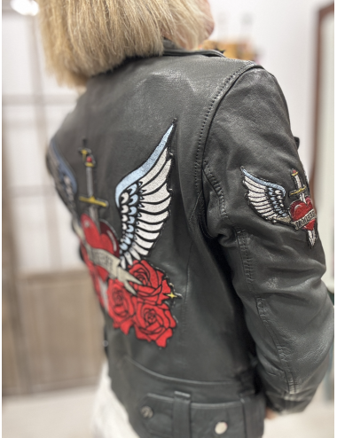 Perfecto cuir  heartbeat Mauritius