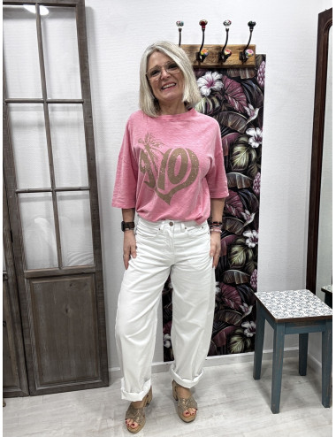 Pantalon blanc BAHREN snow white Cream