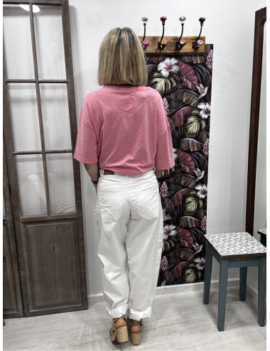 Pantalon blanc BAHREN snow white Cream