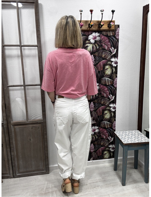 Pantalon blanc BAHREN snow white Cream