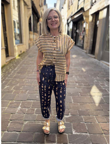 Chemise AMANDINE babel caramel Hod