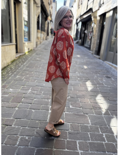 Blouse KILIMAN arabesque VICHY Hod