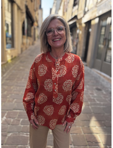 Blouse KILIMAN arabesque VICHY Hod