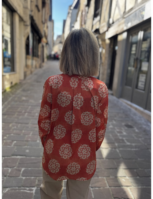 Blouse KILIMAN arabesque VICHY Hod