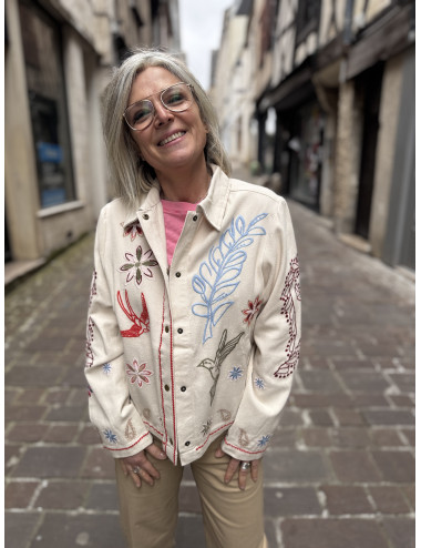 Veste ROSETTA Cream