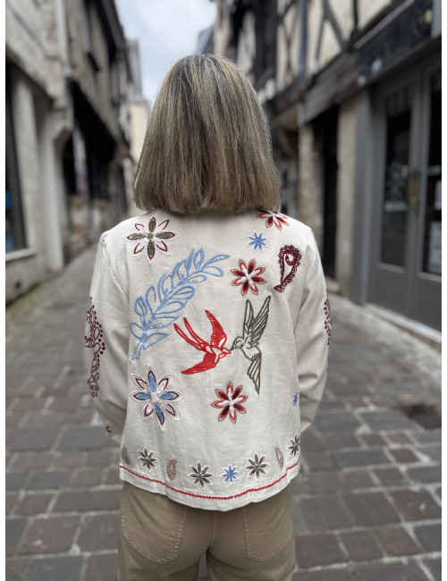 Veste ROSETTA Cream