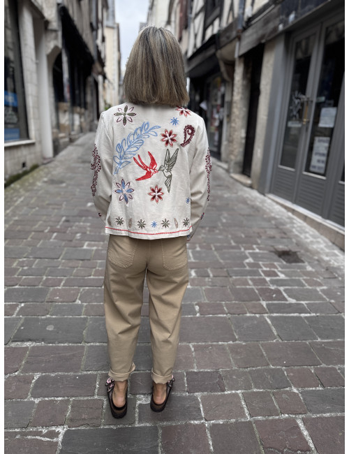 Veste ROSETTA Cream