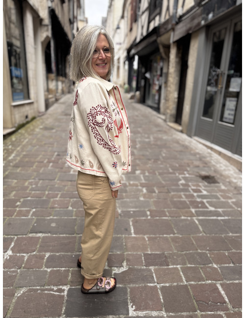 Veste ROSETTA Cream