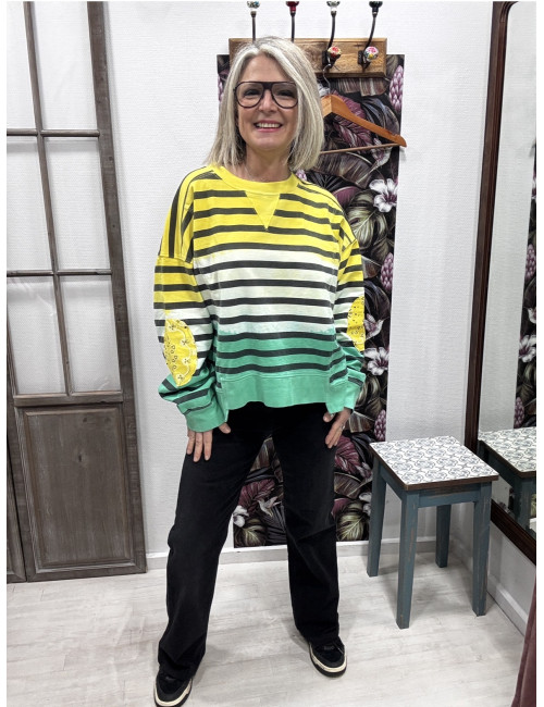 Sweat DANY green One tee