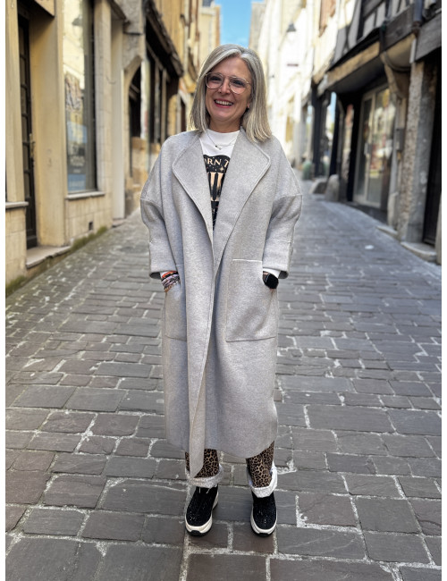 Gilet KOH gris Orféo