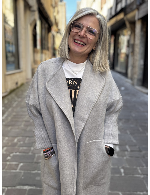 Gilet KOH gris Orféo