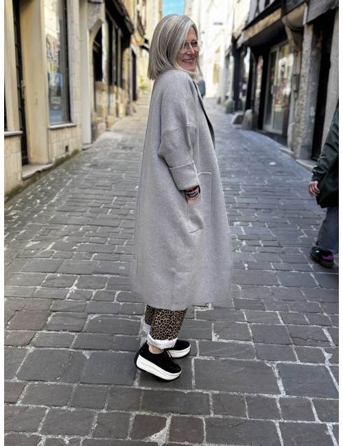 Gilet KOH gris Orféo