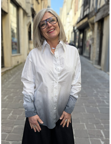 Chemise boyfriend tie and dye Les Blondinettes