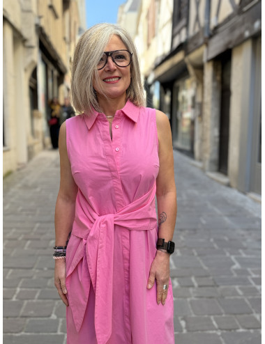 Robe longue rose Lola Casademunt