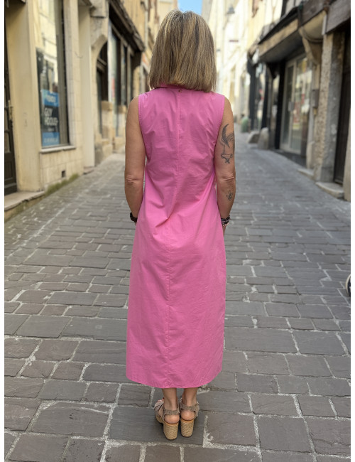 Robe longue rose Lola Casademunt