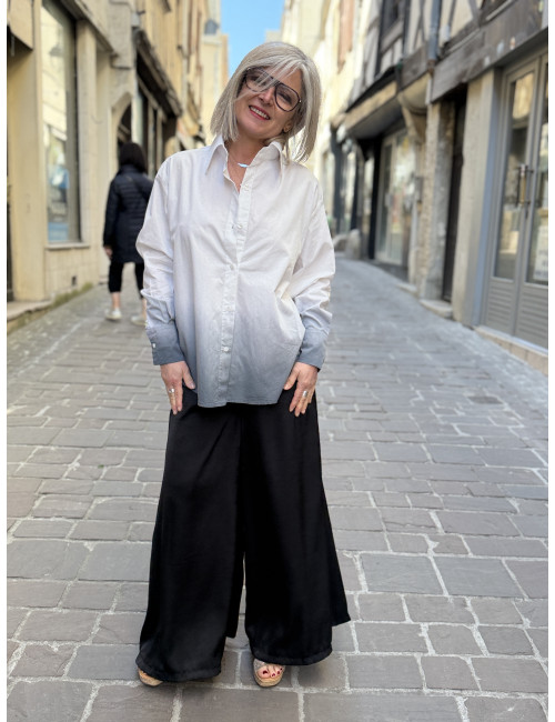 Pantalon fluide black BILLIE Les Blondinettes