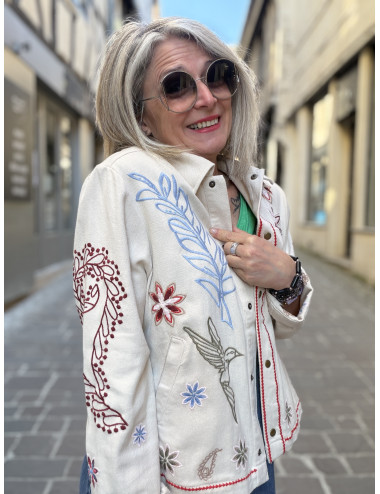 Veste ROSETTA Cream