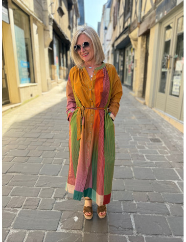 Robe imprimée ROSARIO SHINY Orféo