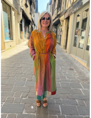 Robe imprimée ROSARIO SHINY Orféo