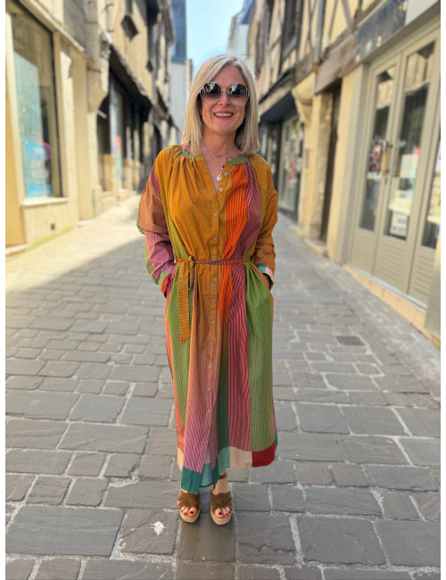 Robe imprimée ROSARIO SHINY Orféo