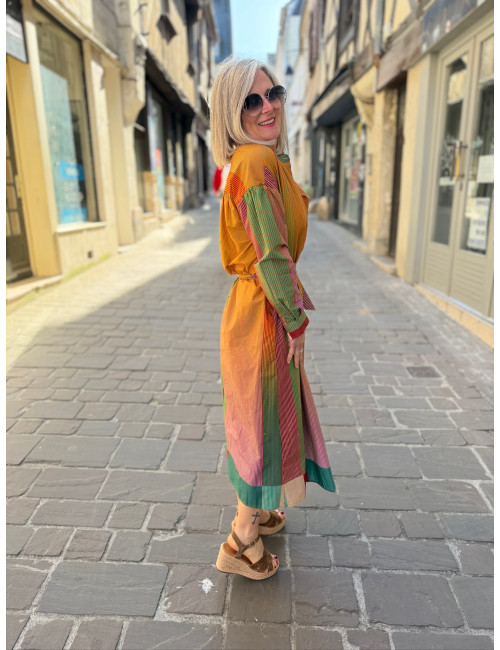 Robe imprimée ROSARIO SHINY Orféo