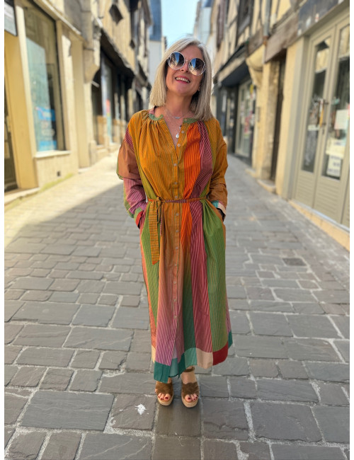 Robe imprimée ROSARIO SHINY Orféo