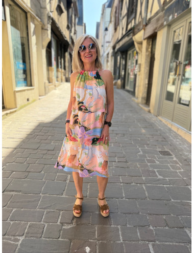 Robe courte imprimée NUSHAILYN Nümph