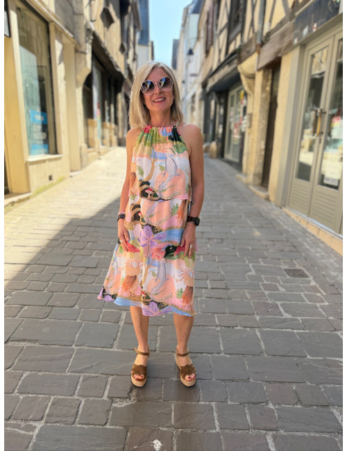 Robe courte imprimée NUSHAILYN Nümph