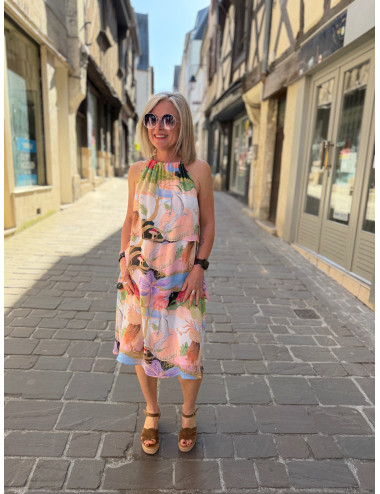 Robe courte imprimée NUSHAILYN Nümph