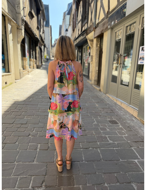 Robe courte imprimée NUSHAILYN Nümph