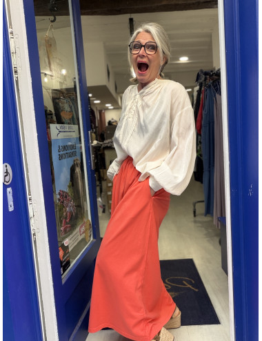 Blouse GABRIELLE écrue Msch Copenhagen