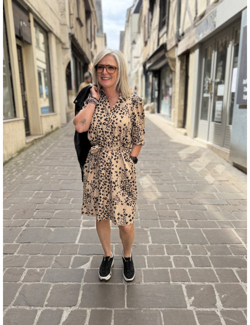 Robe courte imprimée NUSANAH Nümph