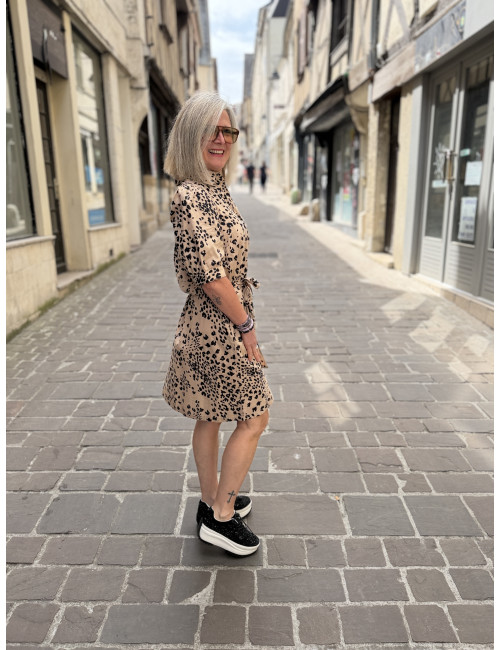 Robe courte imprimée NUSANAH Nümph