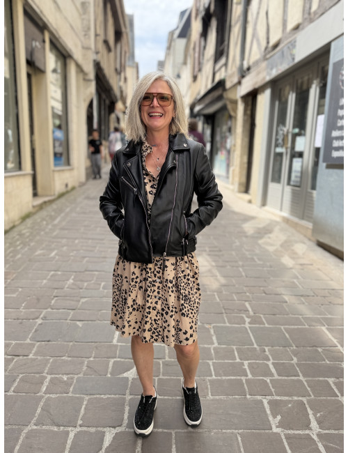 Robe courte imprimée NUSANAH Nümph