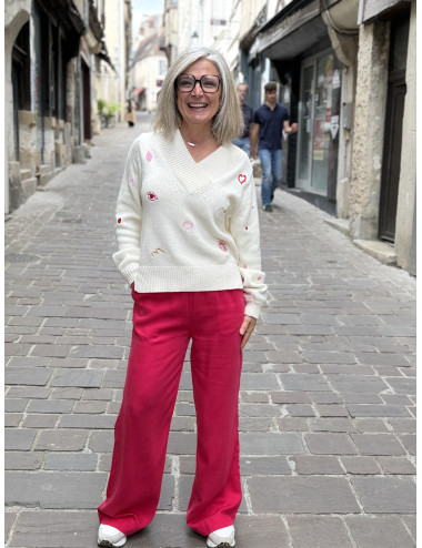 Pantalon NAPA cherry Labdip