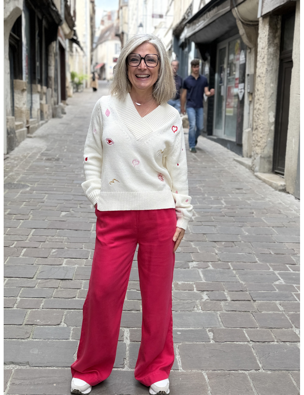 Pantalon NAPA cherry Labdip